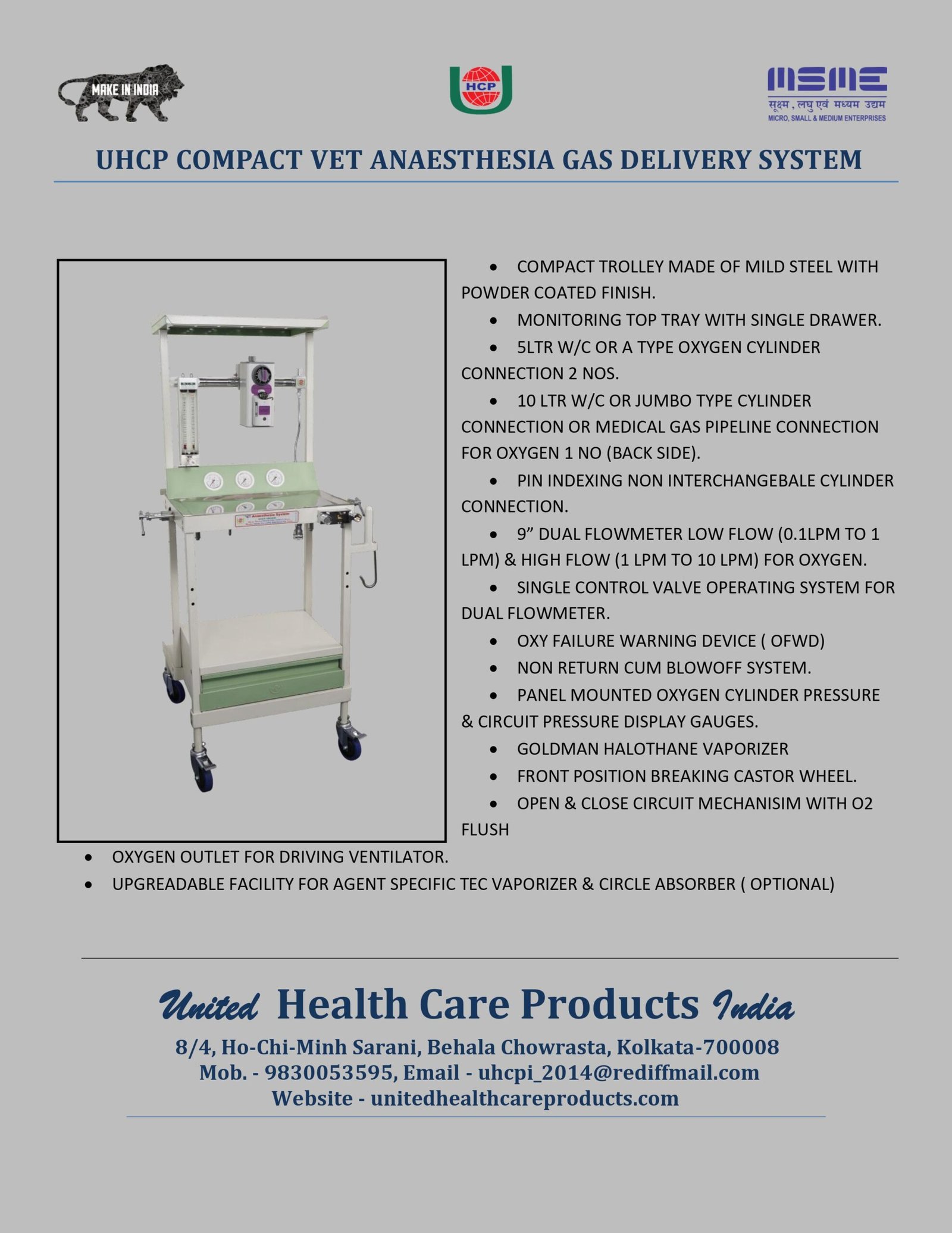 UHCP COMPACT VET ANAESTHESIA scaled